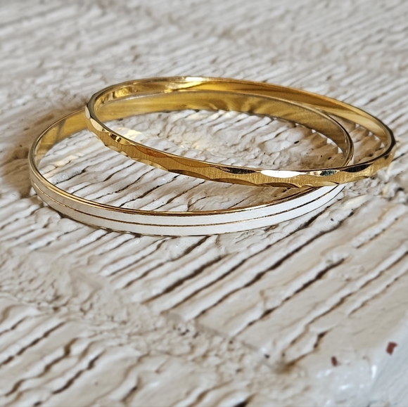 Vintage Monet Bangles - Picture 1 of 5